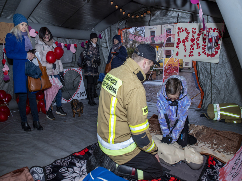 Miejskie Centrum Kultury w Skoczowie - Walentynkowy Masaż Serca/ 14.02.2026, Rynek - Skoczów